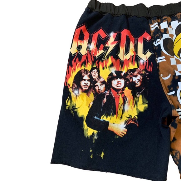 1 of 1 Custom Shorts, Bad Boys design, Metal, Notorious, Skull elastic waistband - Picture 5 of 6